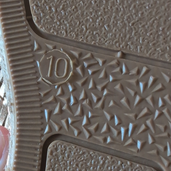 SAM EDELMAN Espadrille Flats Metallic Gold Size 10 - Picture 8 of 8